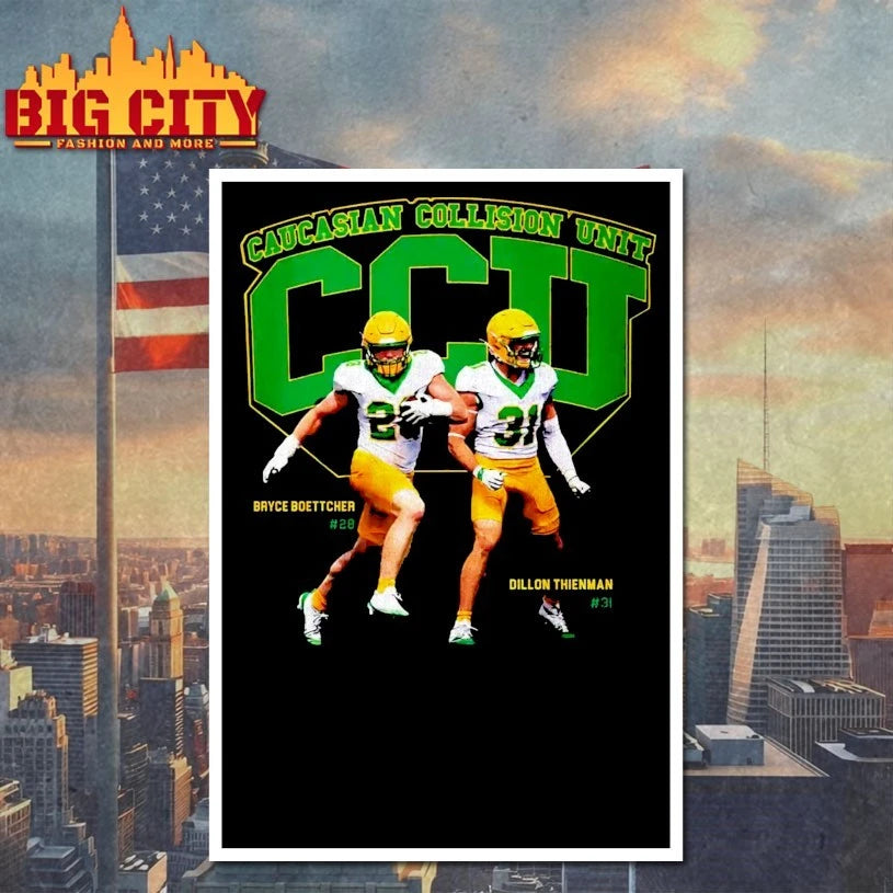 Dillon Thieneman Oregon Football Caucasian Collision Unit Ccu shirt