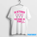 Dink In Pink Ribbon Show Support On The Pickleball Court Tshirts Sweater