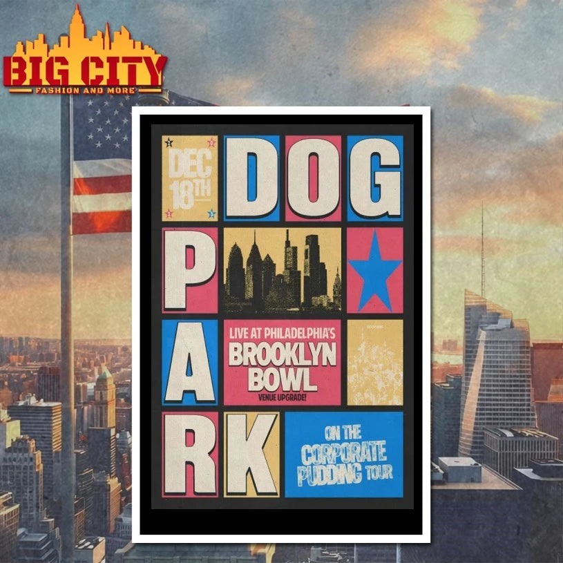 Dogpark December 18 2025 The Foundry in Philadelphia PA Poster shirt