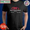 Dominate World Tour San Francisco North America 28 May 2025 Oracle Park shirt