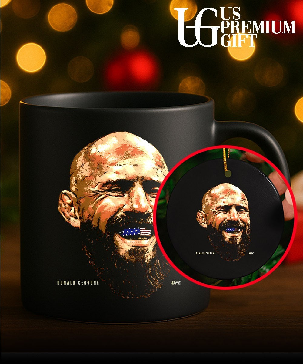 Donald Cerrone USA Mouthpiece big head shirt