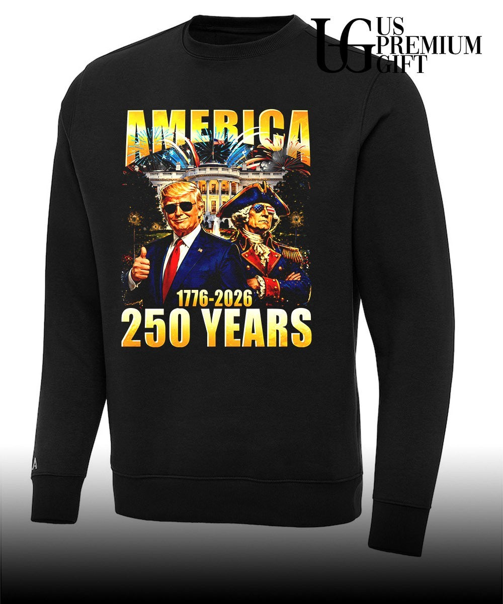 Donald Trump 250 Years America Anniversary 1776-2026 shirt