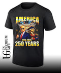 Donald Trump 250 Years America Anniversary 1776-2026 shirt