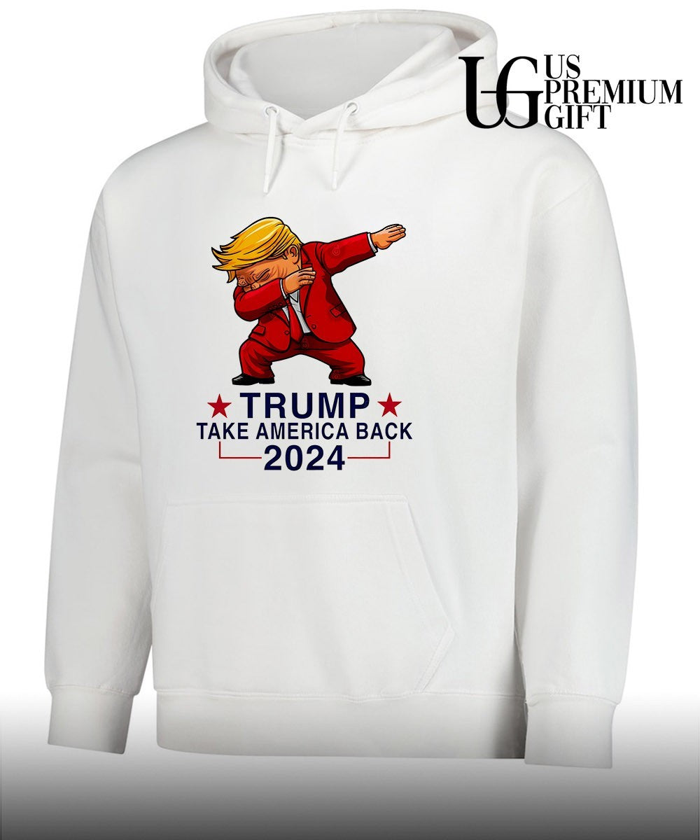 Donald Trump dabbing Take America Back 2024 shirt