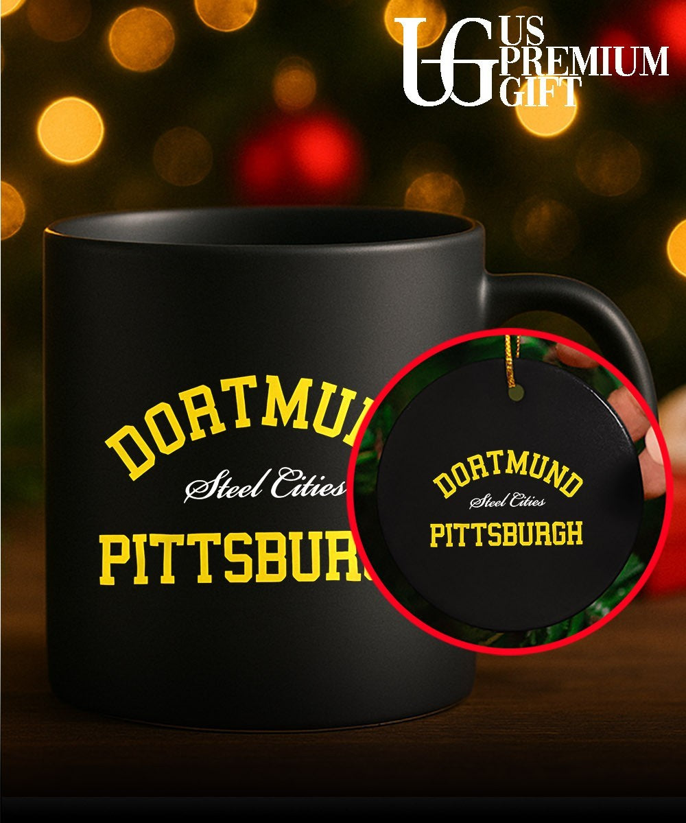 Dortmund Pittsburgh Steel Cities shirt