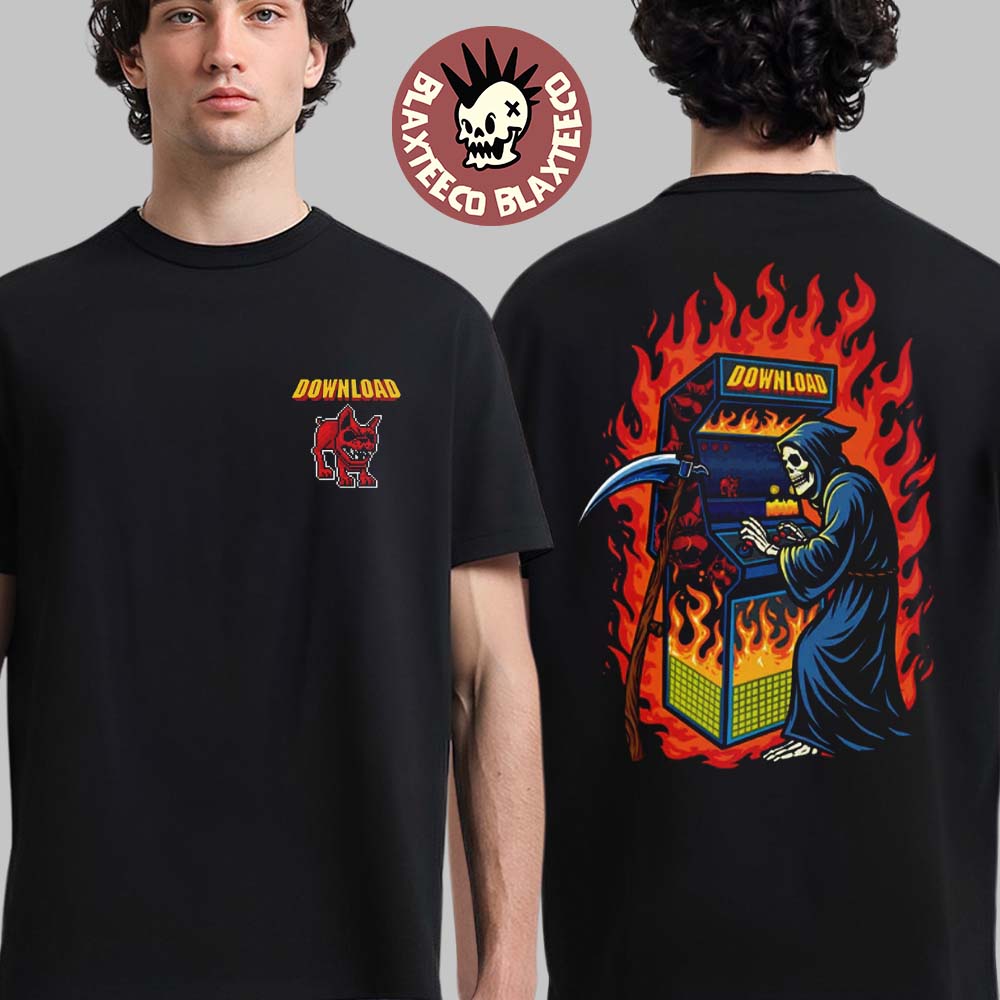 Download Festival 2026 Merch In Donnington UK From 10 To 14 June 2026 Grim Gamer T-Shirt