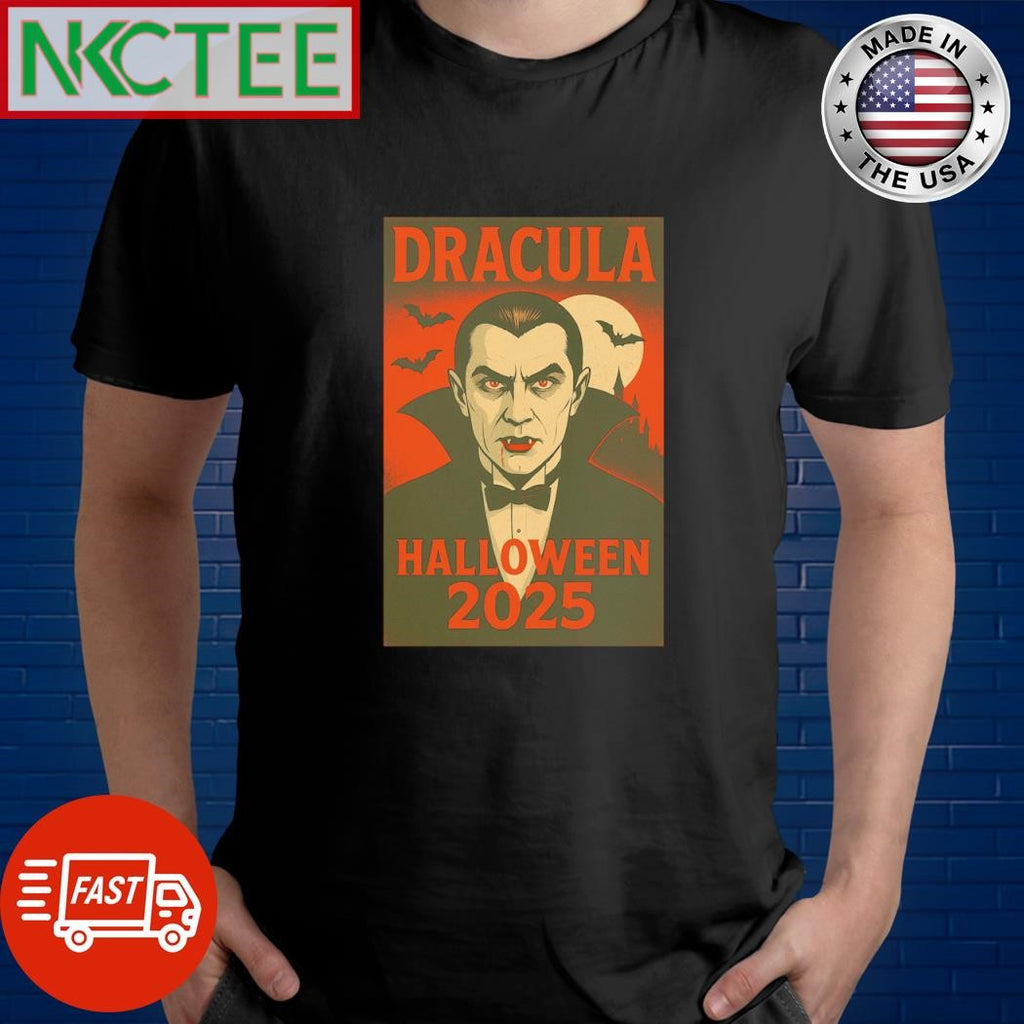 Dracula Halloween 2025 shirt
