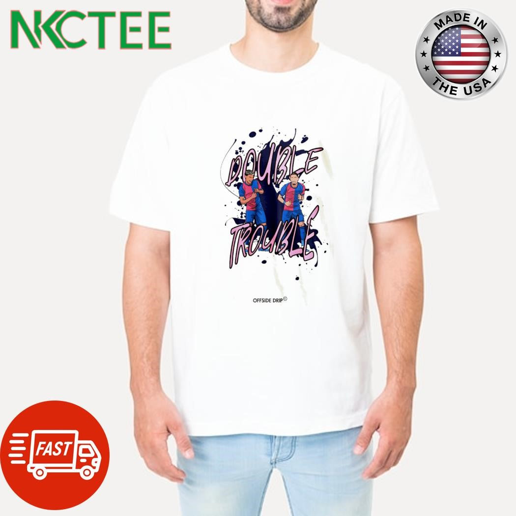 Dream Duo – Double Trouble paint shirt