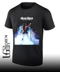 Dua Lipa Print Round Neck photo shirt