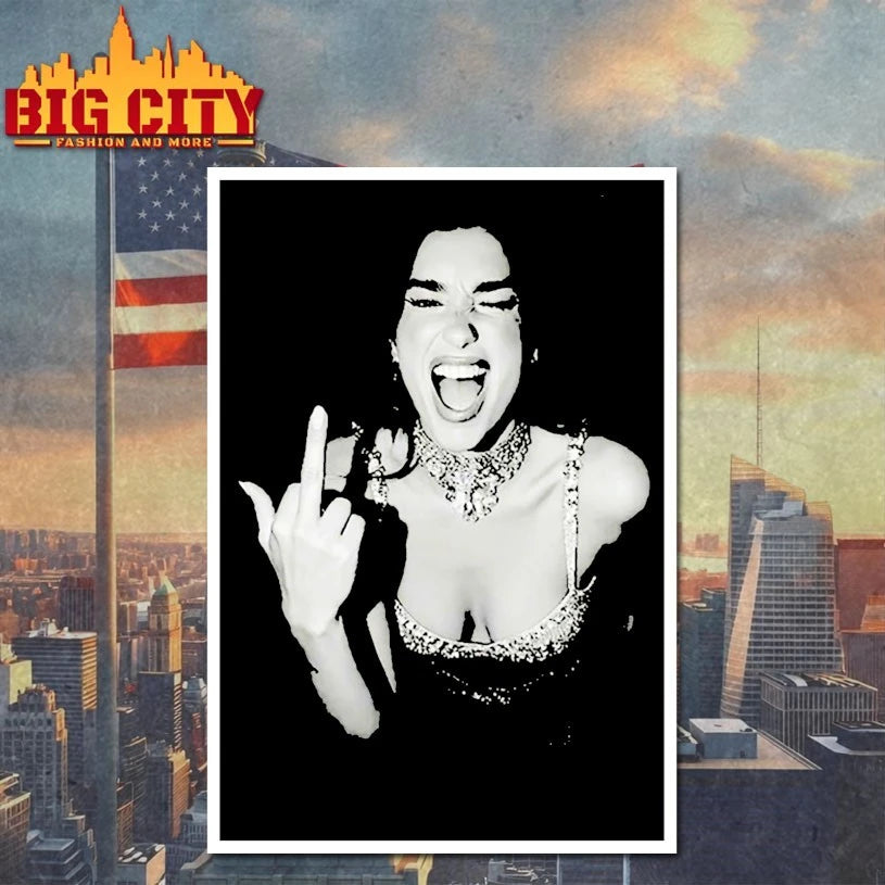 Dua lipa Middle Finger shirt