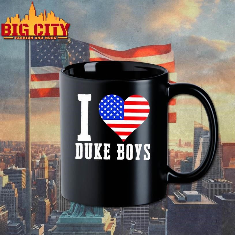 Duke Boys I Love Duke Boys Us Flag Shirt