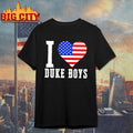 Duke Boys I Love Duke Boys Us Flag Shirt