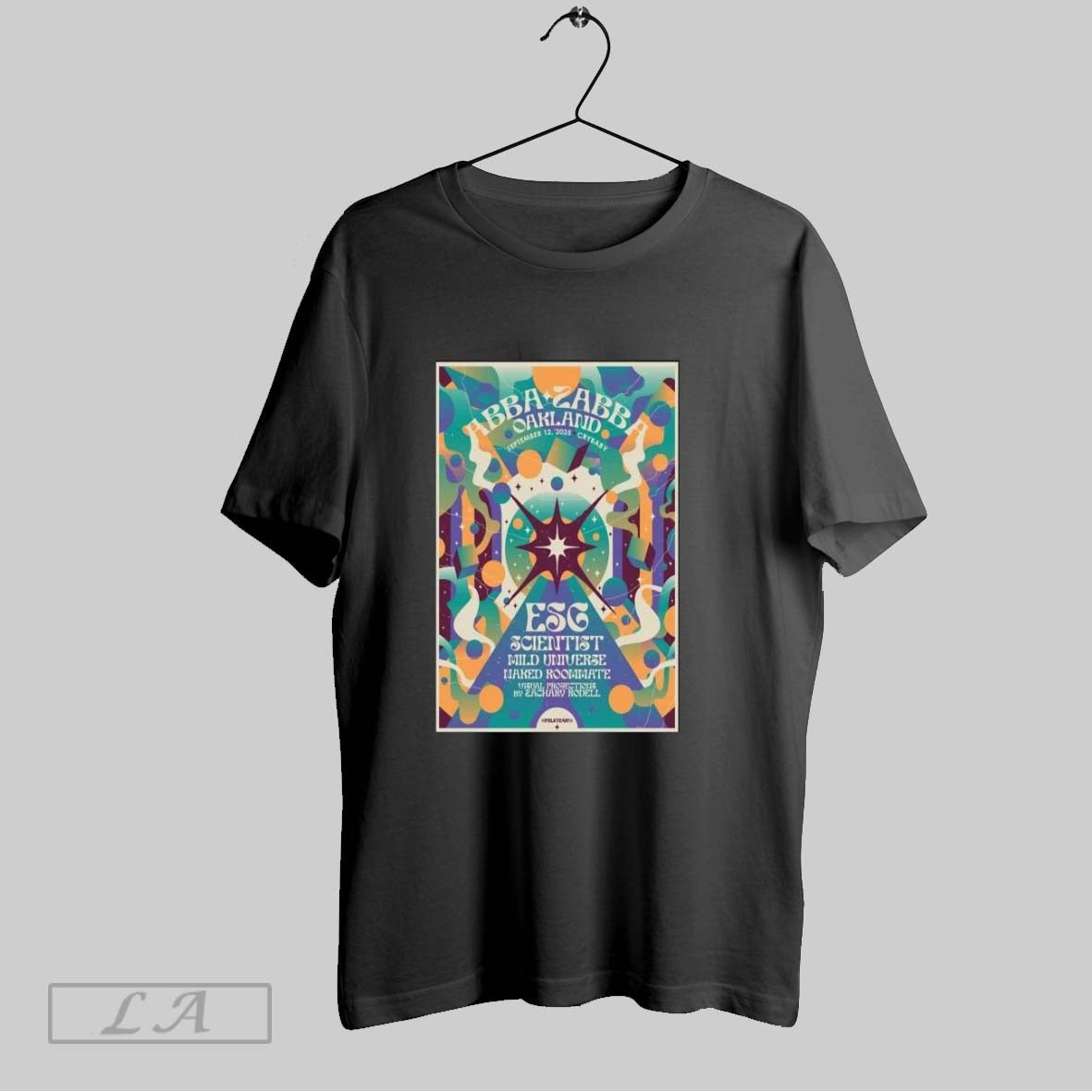 Esg Scientist Mild Universe Naked Roommate Oakland September 12 2025 Concert Poster