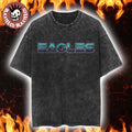 Eagles One Of These Nights Deluxe Edition Merch Logo Vintage Wash Tee