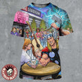 Ed Sheeran The Loop Tour 2026 Docklands Australia Venue Poster At Marvel Stadium On February 26 27 And 28 2026 Ed Arm Wrestles Thor Marvel Comics Style Art 3D Shirt