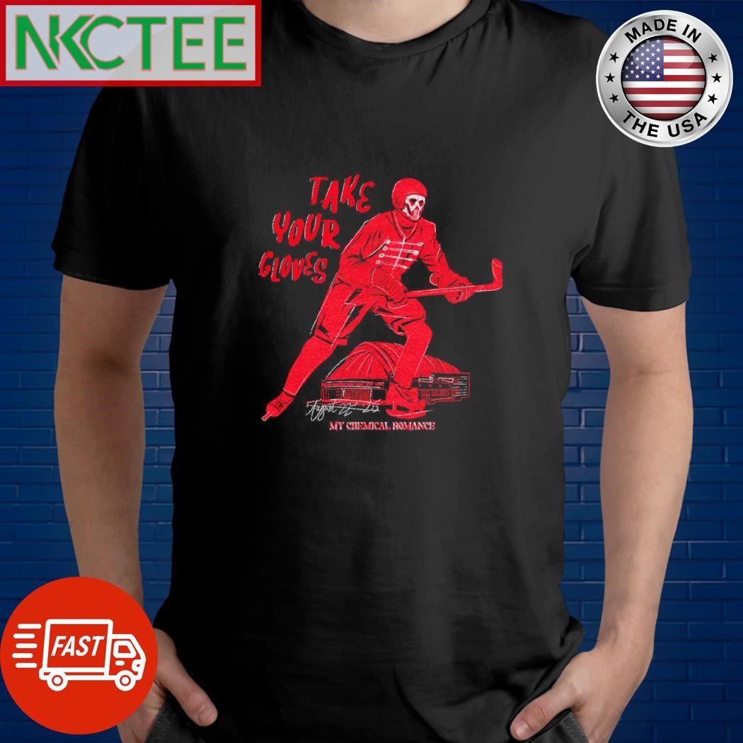 Eejit Gherkin Take your gloves hockey shirt