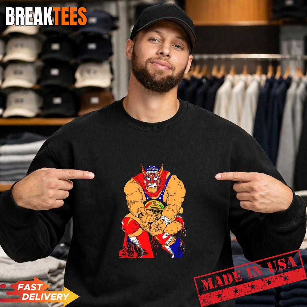 El Grande Americano x Batman WWE graphic Shirt