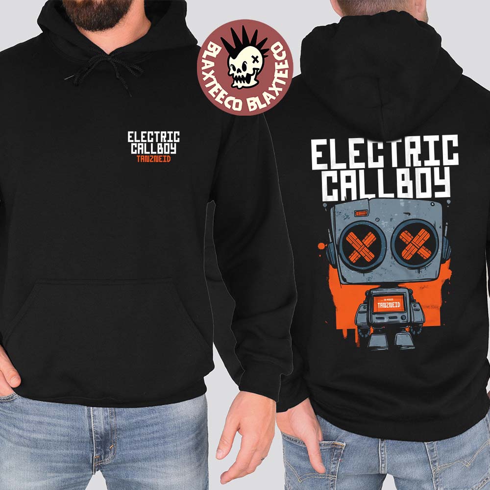 Electric Callboy Merch Tanzneid Robot Hoodie