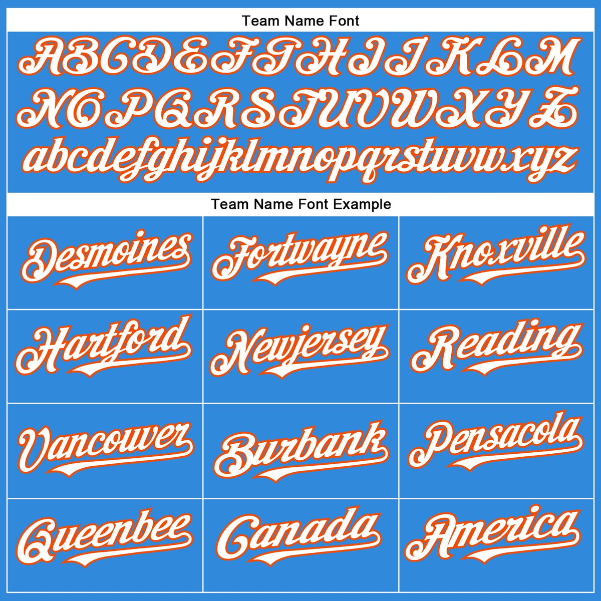 Custom Electric Blue White-Orange Authentic Baseball Jersey