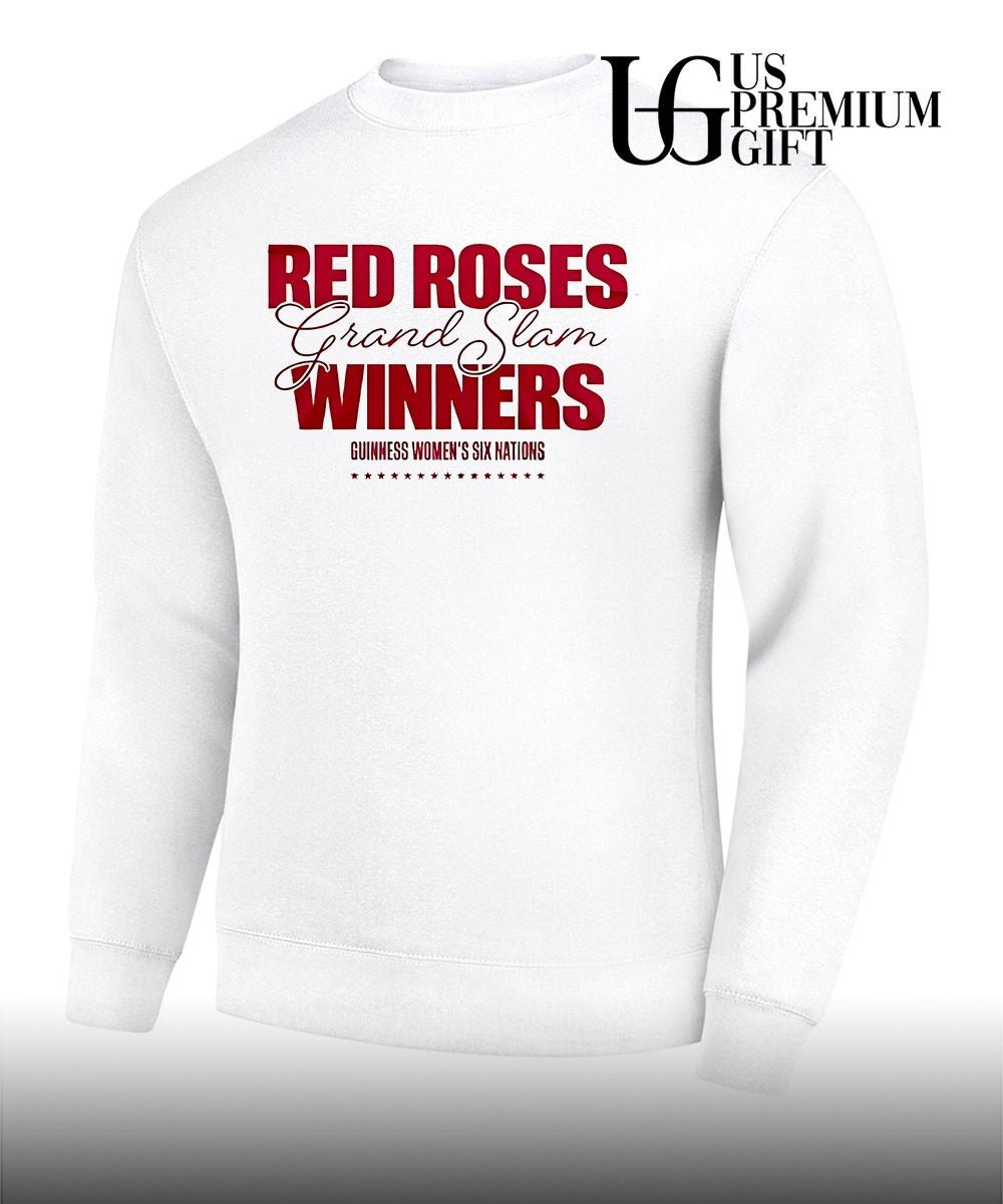 England Red Roses 2026 Guinness Women’s Six Nations Champions shirt