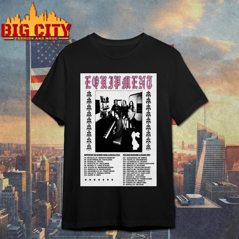 Equipment Spring 2026 Shows Poster Shirt