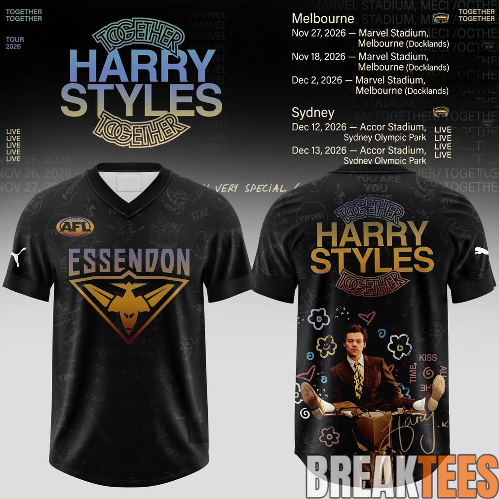 Essendon Football Club x Harry Styles Together Together Tour 2026 Football Jersey