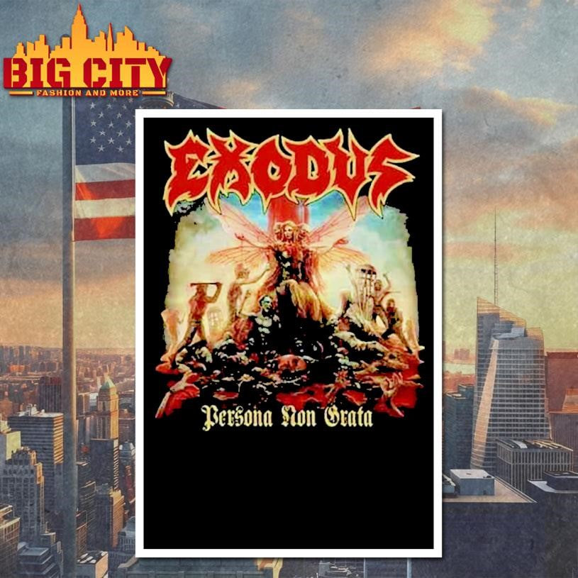 Exodus Persona Non Grata 2021 Graphic Shirt