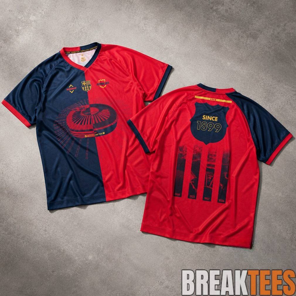 FC Barcelona 2026 Camp Nou Kit Jersey Since 1899 Shirt