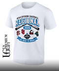 FSU and St. John’s University and Northern Illinois University and Coastal Carolina Chanticleers Baseball Regional Division I NCAA 2026 The Road to Omaha shirt