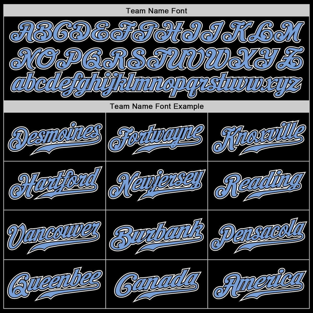 Custom Black Light Blue-White Authentic Gradient Fashion Baseball Jersey