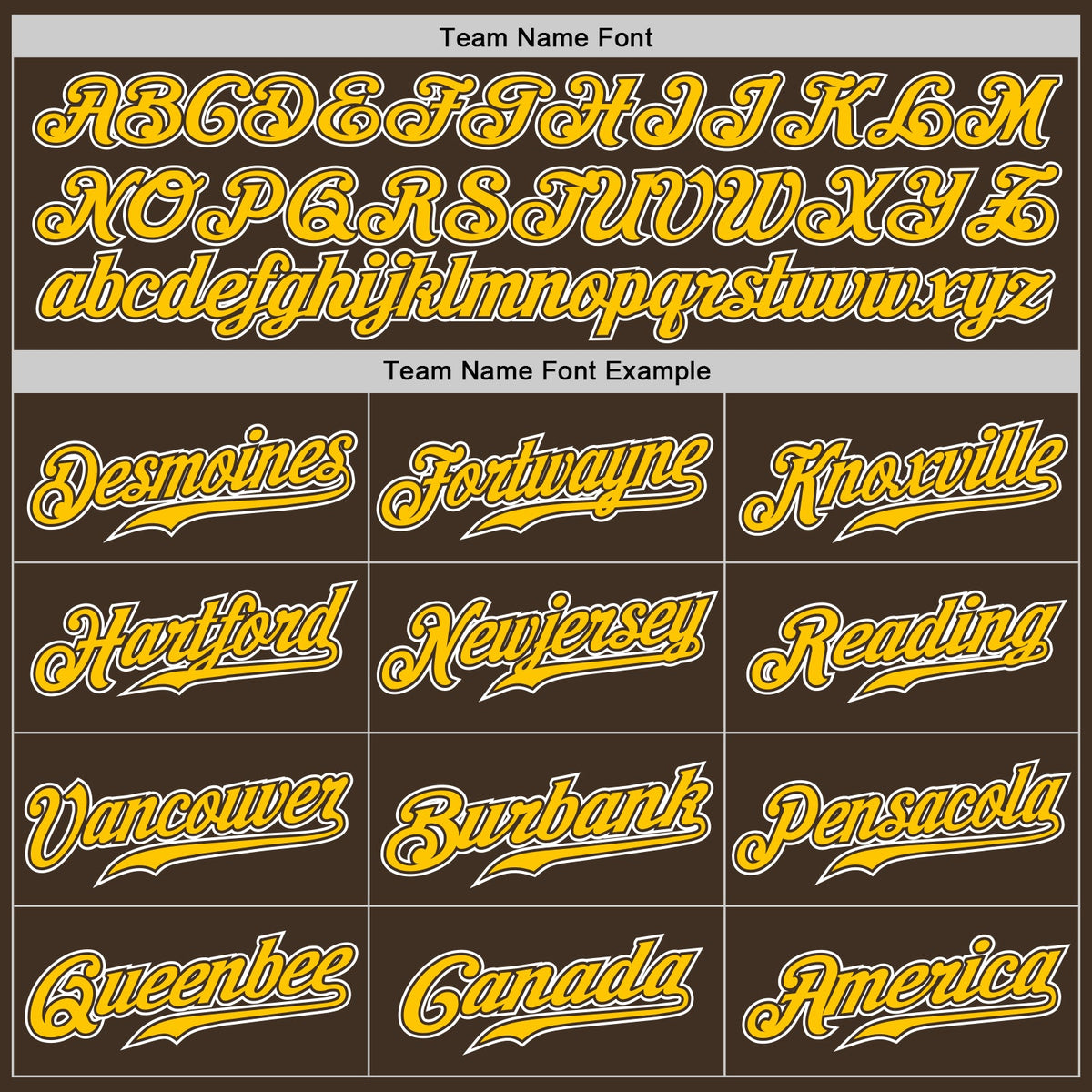 Custom Brown Yellow-White Authentic Gradient Fashion Baseball Jersey