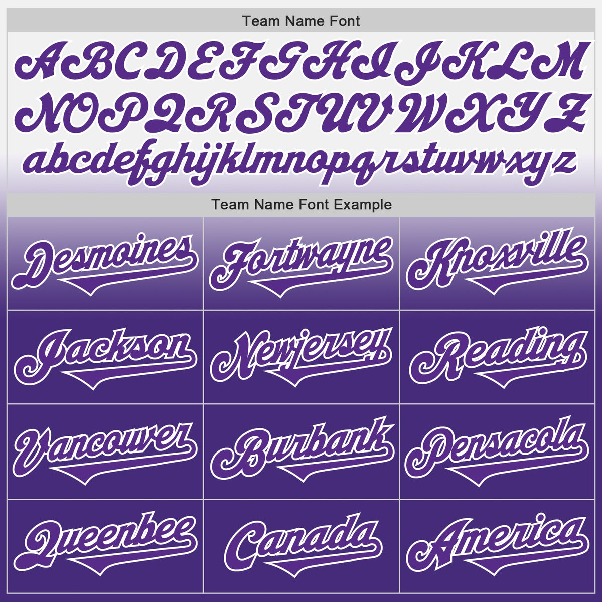 Custom White Purple Authentic Fade Fashion Baseball Jersey
