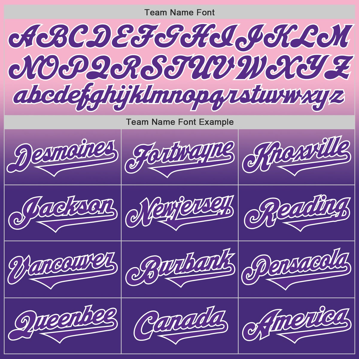Custom Light Pink Purple-White Authentic Fade Fashion Baseball Jersey