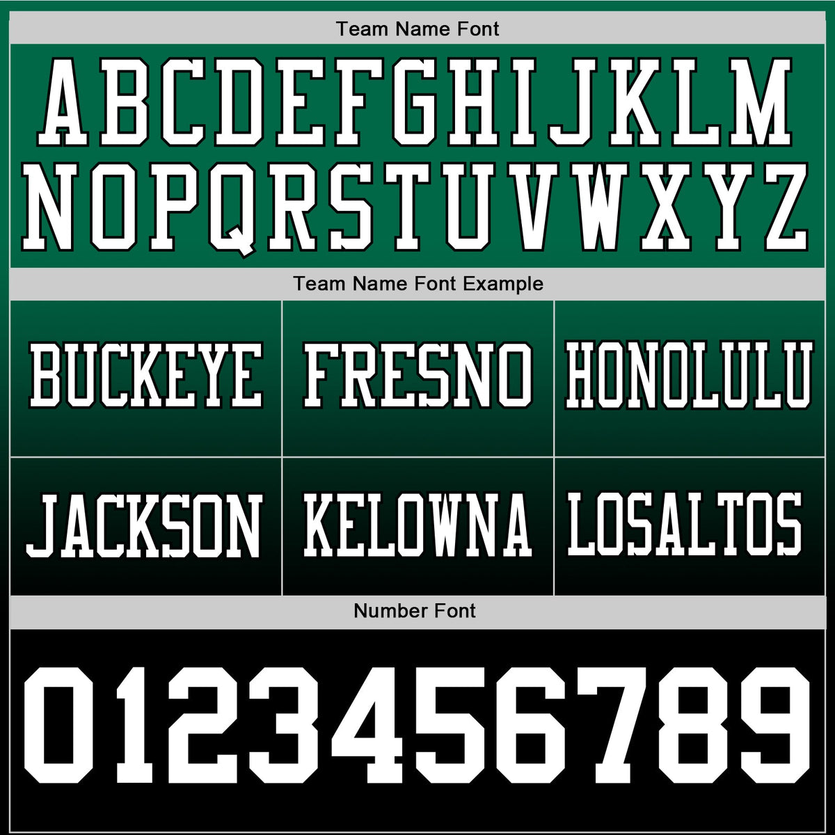 Custom Kelly Green White-Black Authentic Fade Fashion Football Jersey