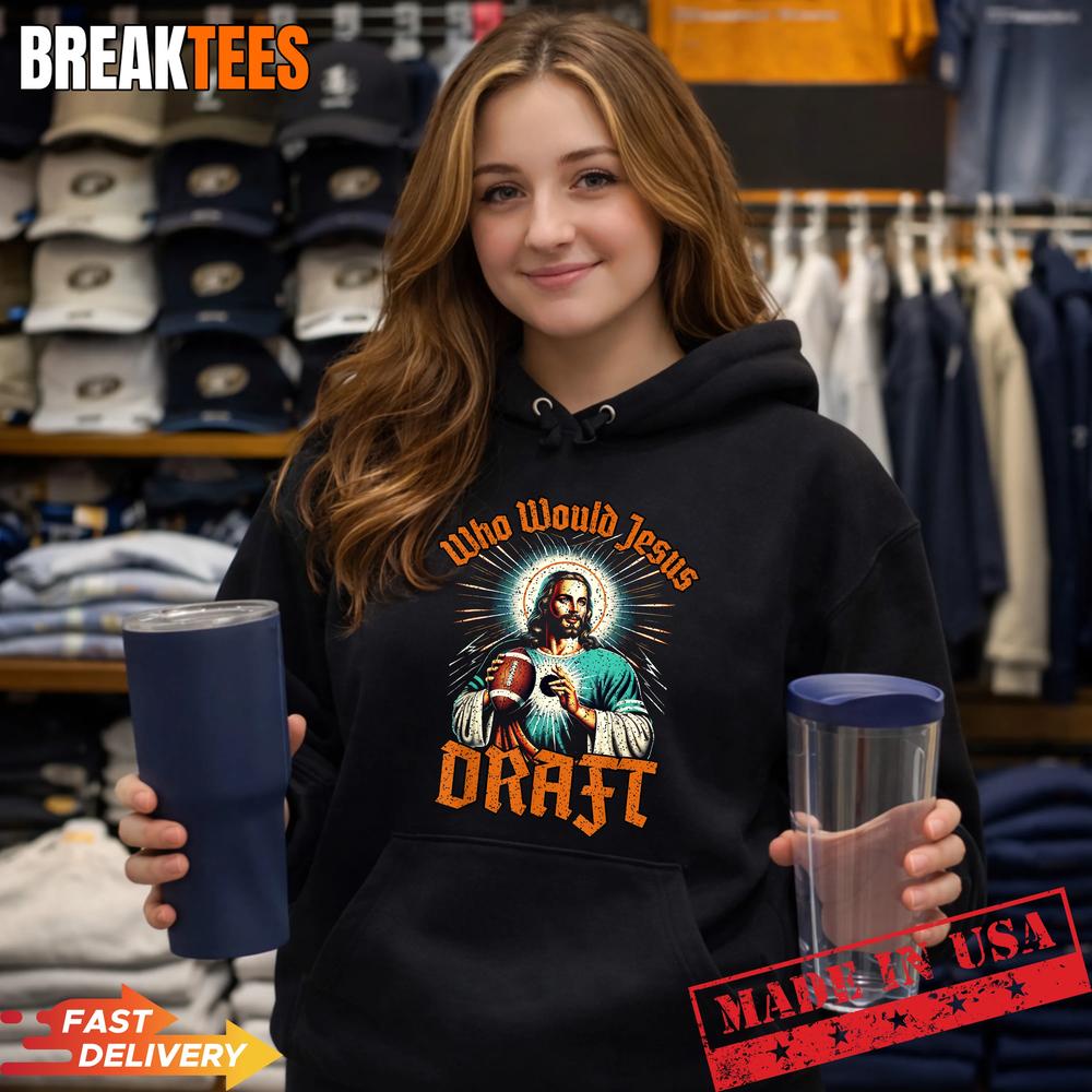 Fantasy Football Champion Who Would Jesus Draft Shirt
