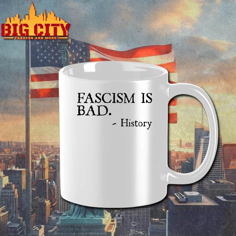 Fascism Is Bad History text shirt
