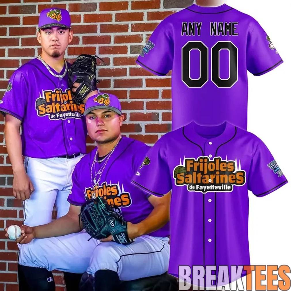 Fayetteville Woodpeckers 2026 Frijoles Saltarines Custom Jersey