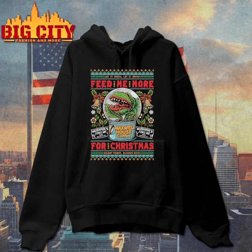Feed Me For Christmas ugly shirt