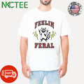 Feelin feral raccoon thunder shirt