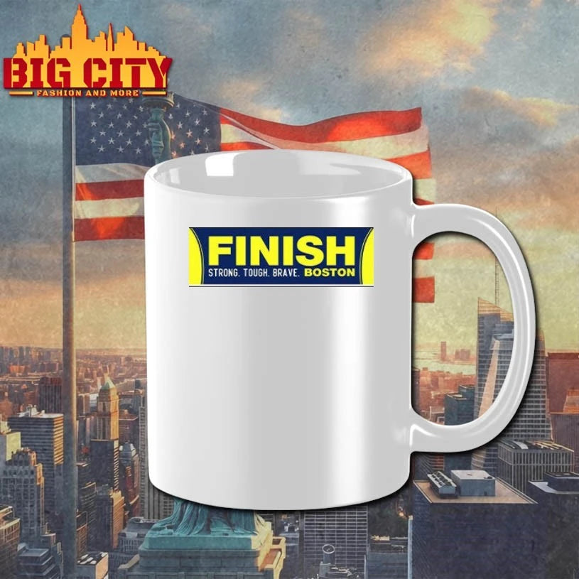 Finish Strong Tough Brave Boston shirt