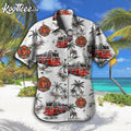 Firefighter Aloha Summer Casual Hawaiian Shirt