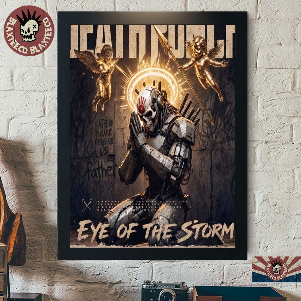 Five Finger Death Punch Eye Of The Storm New Single Art Home Decor Poster Canvas