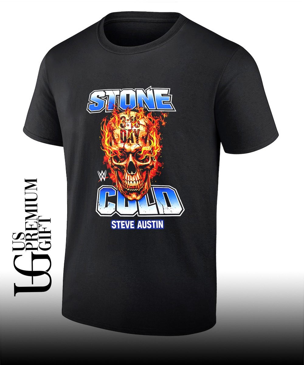 Flaming Skull Stone Cold Steve Austin 3 16 Day 2026 shirt
