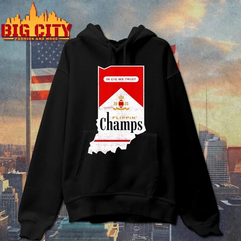 Flippin Champs Indiana College Football Fans 2025 shirt