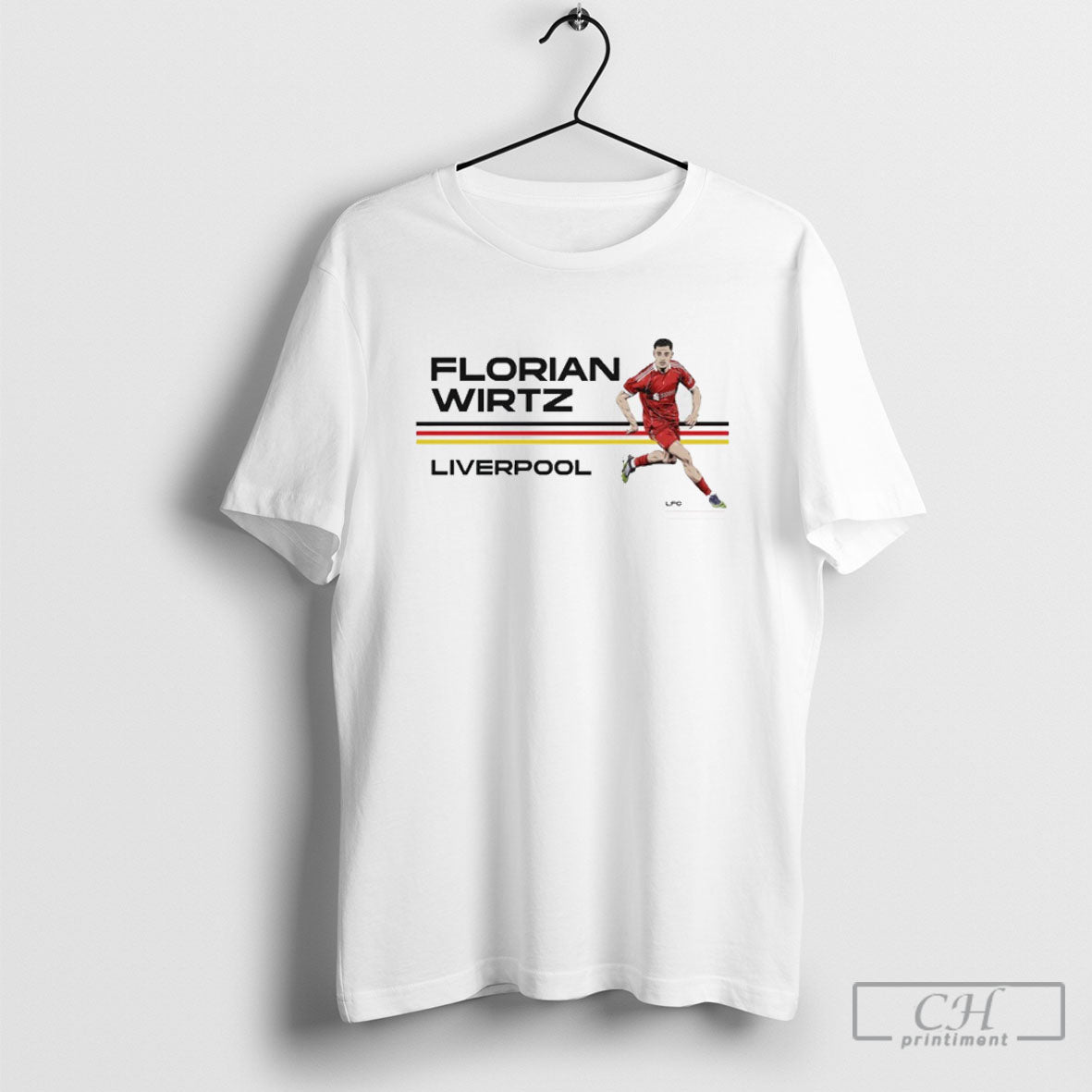 Florian Wirtz Liverpool Fc Retro T Shirt