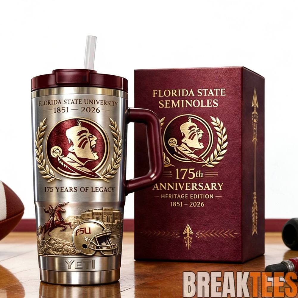 Florida State Seminoles 175th Anniversary Heritage Edition YETI Tumbler