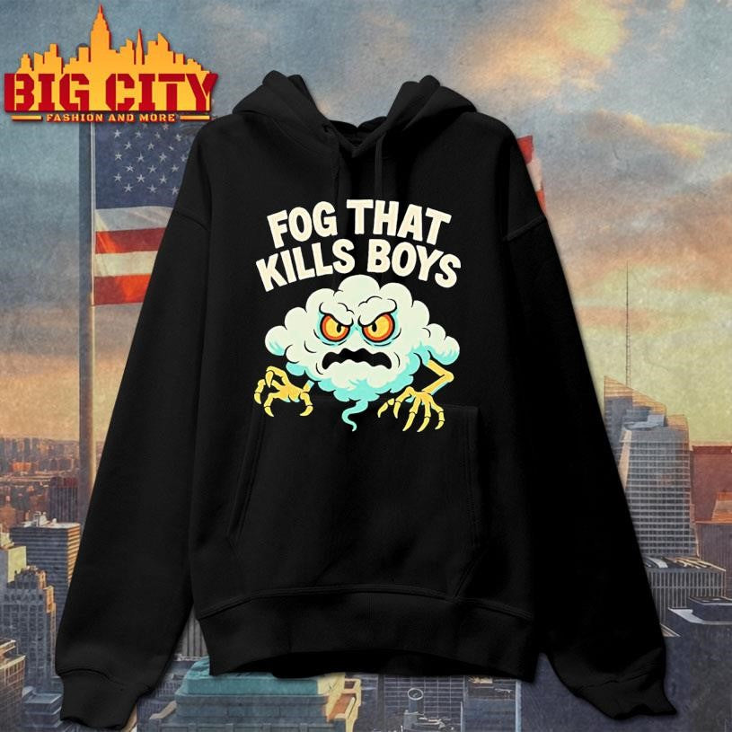 Fog That Kills Boys Cloud Dark Shirt