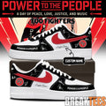 Foo Fighters ‘Power to the people’ Custom Air Force 1 Shoes