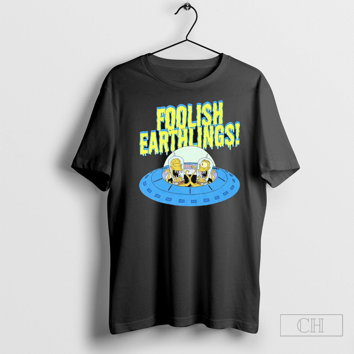 Foolish Earthlings Simpsons Tee