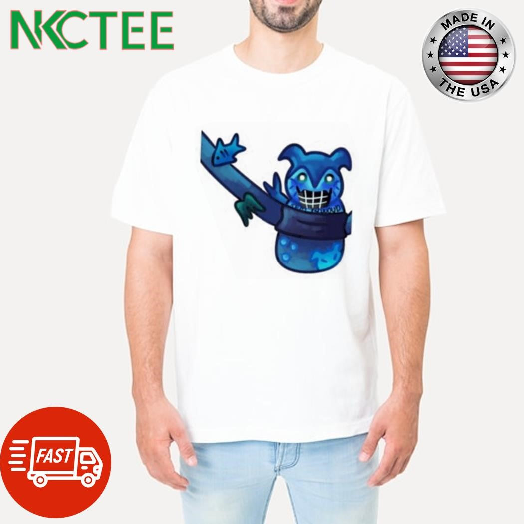 Forsaken Coolkid baggies cartoon fish shirt